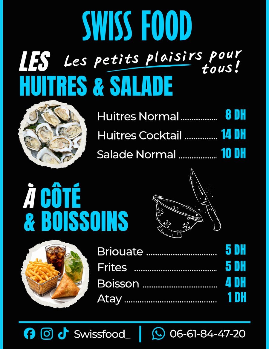 Huîtres & boissons